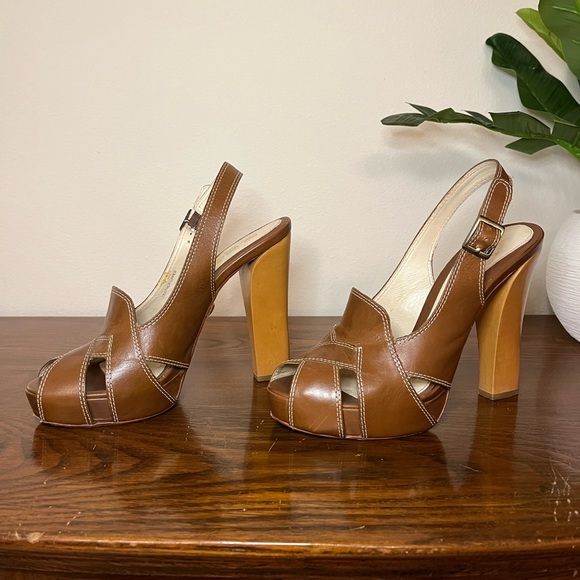 L.A.M.B. Slingback High Heels - Picture 5 of 11